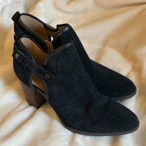 Franco Sarto Leather Ankle Boots size 8